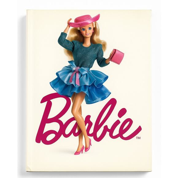 Vintage “Barbie in Fashion” Hardcover Book – A Tiny Folio® – Abbeville Press - Picture 1 of 11